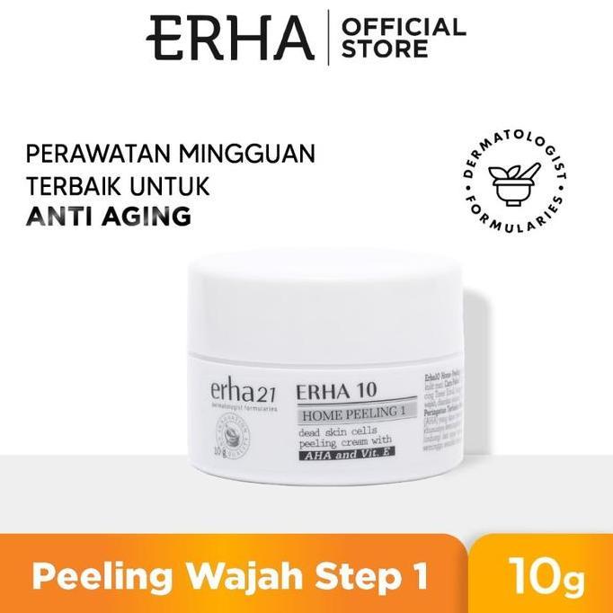 Cantikjamin Erha21 Erha 10 Home Peeling 1 10G - Krim Peeling Wajah