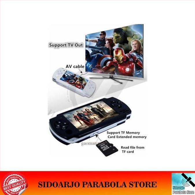 Gameboy X6 P2P PSP Console Handhled Portable 4.3inch 8GB Retro Game Video Games Classic HAP