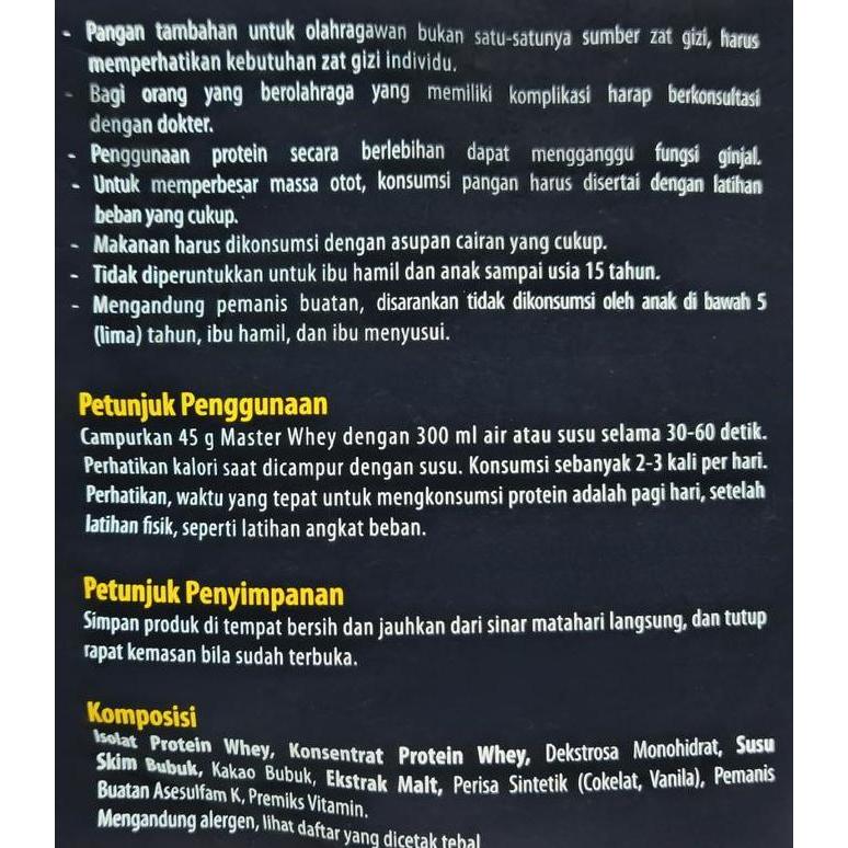 Cod,Bisa- Master Whey Vectorlabs 5 Lbs Protein Concentrate Isolate 5Lbs 5Lb 10 Lb Vectorlab Vector L