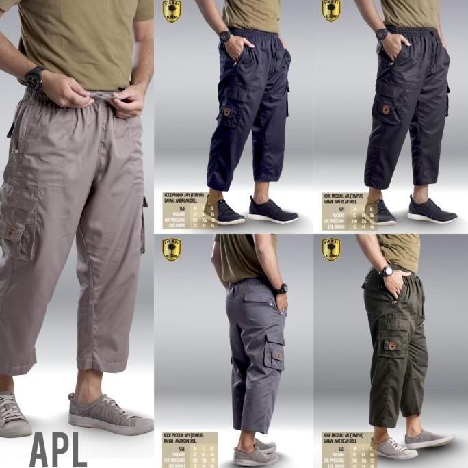 Celana Sirwal Tempur Premium Al Hanif Pria Dewasa celana cargo dewasa [terbaik]