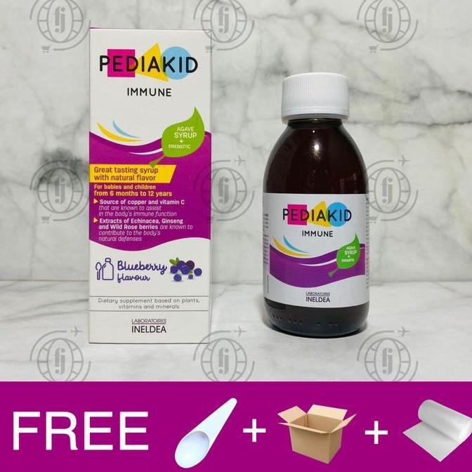 Cod,Bisa- Pediakid Multivitamin Anak 125Ml - Varian Lengkap Appetite Booster, Immune, Omega 3, Iron,