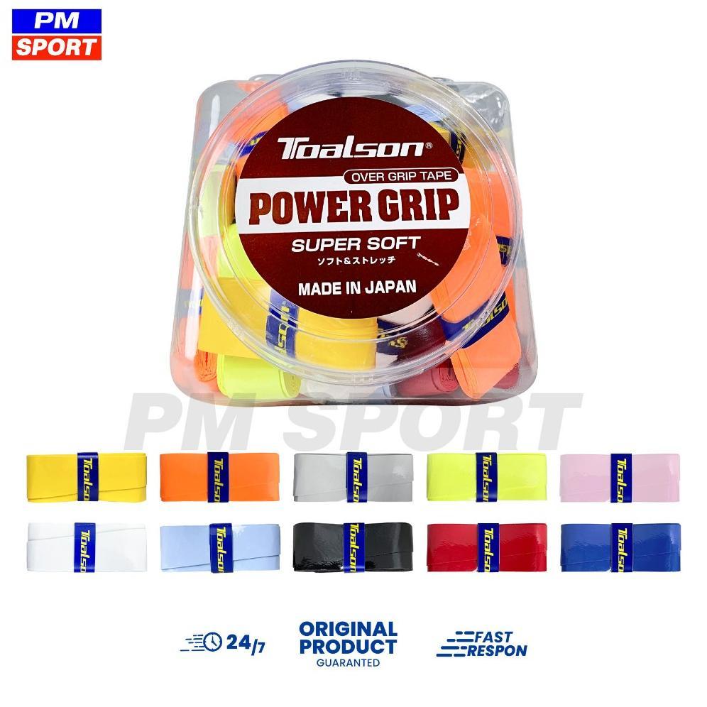 GRIP KARET RAKET BADMINTON TOALSON POWER GRIP HAND GRIP ORIGINAL