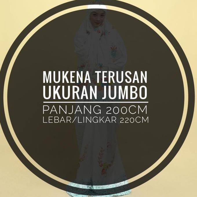 Otwkirim- Mukena Terusan Lajuran Mukena Dewasa Telekung Rayon Mukena Ibu