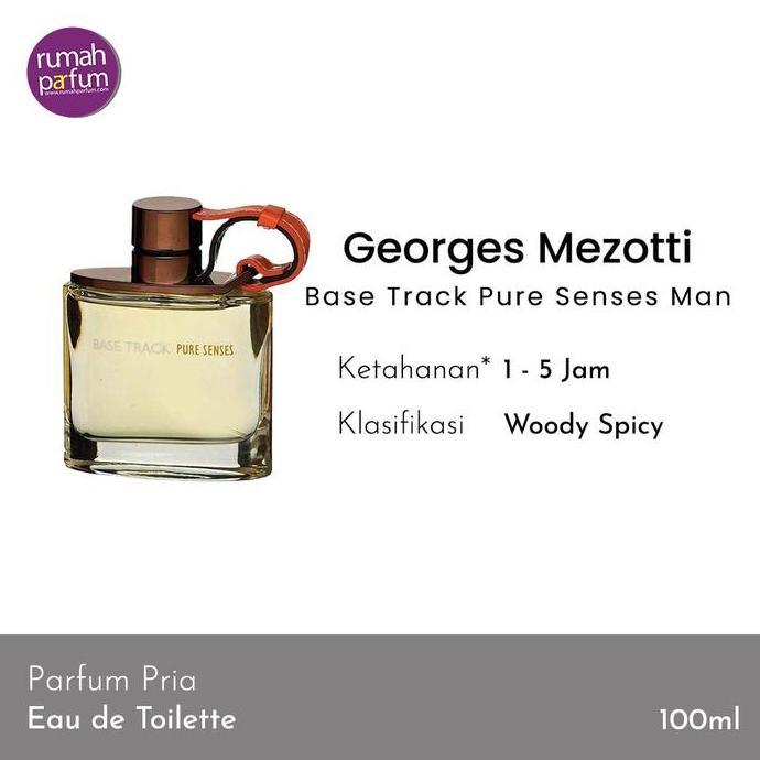 Thebest- Georges Mezotti Base Track Pure Senses Man 100 ML