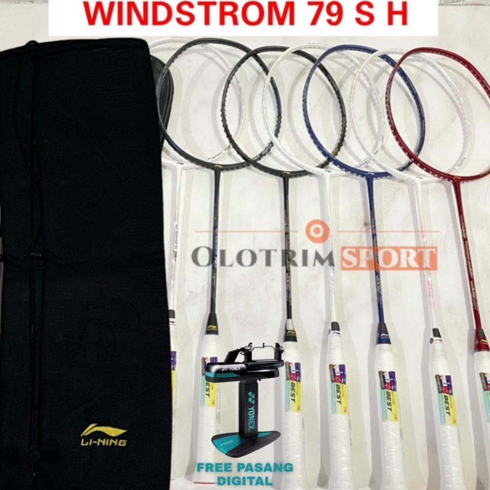 Raket Badminton Lining Windstorm 79S 79H 79 S H Original