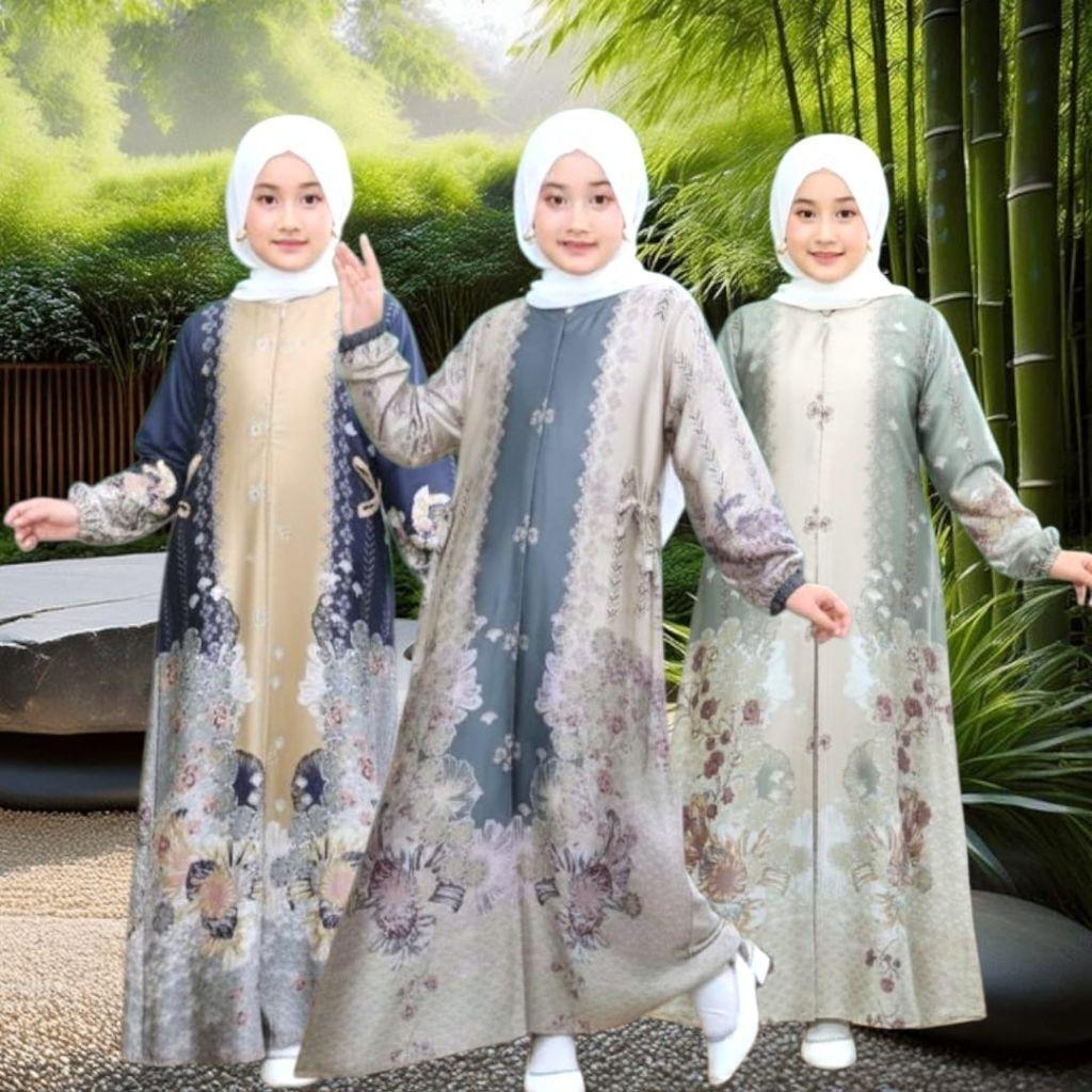Gamis Medinna Anak Silk Premium | Gamis Kids Medinna