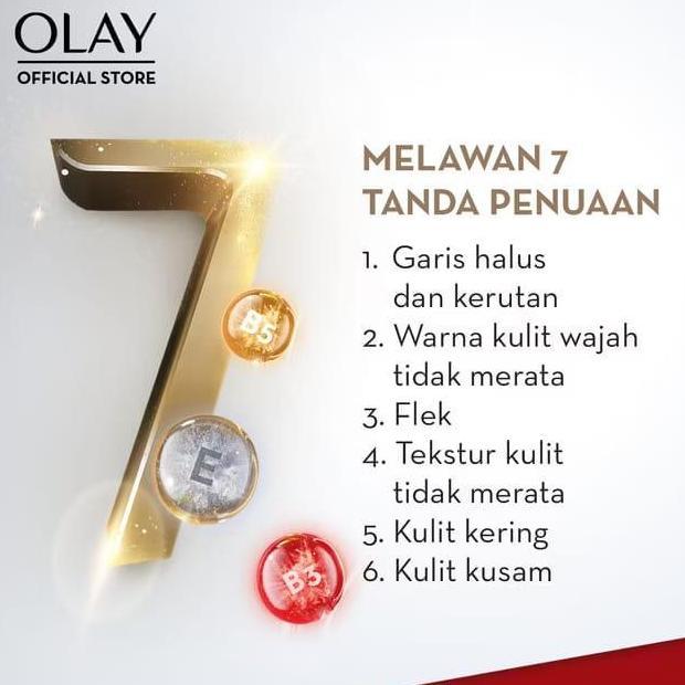 Cantikjamin Paket Olay Total Effects 7In1 Niacinamide Day And Night Cream Skincare Anti Aging 50Gr -