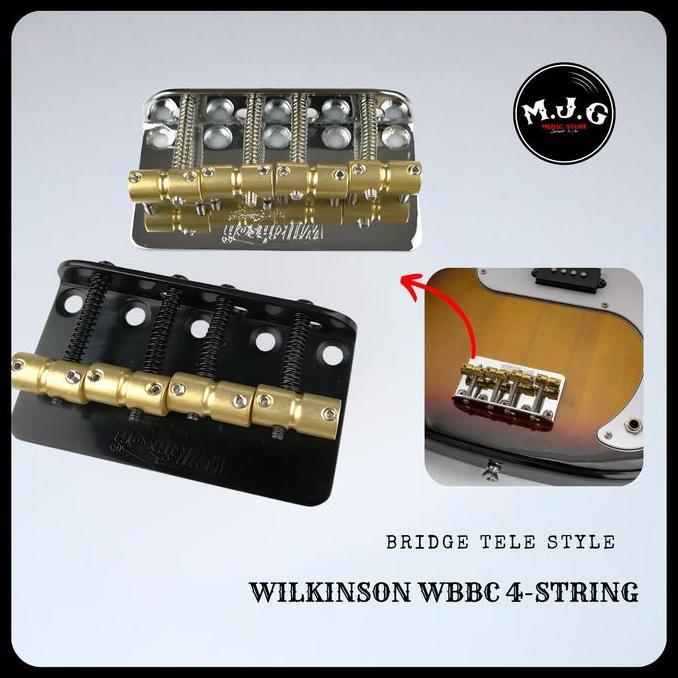 Saddle Bridge Tremolo Wilkinson Bass 4 String No Gotoh Fender Ibanez