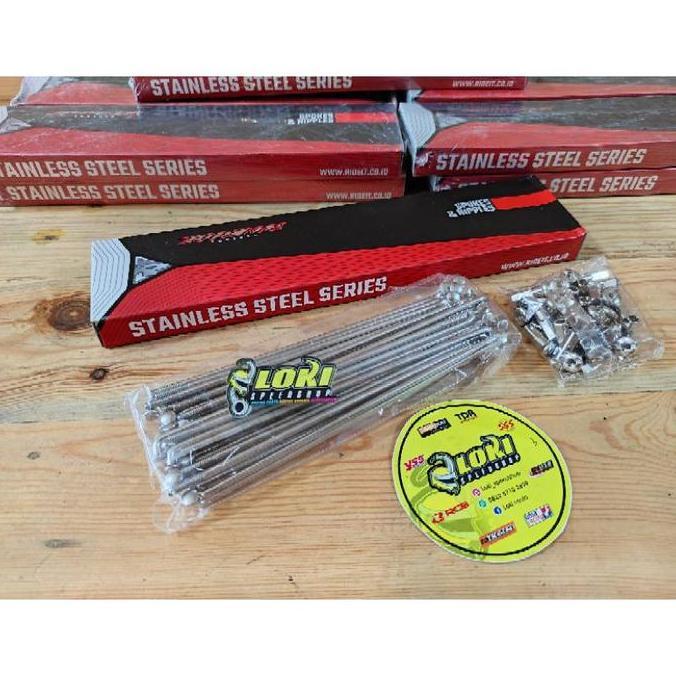 Look- Ruji Jeruji Jari Jari Motor Tad Ride It Stainless Steel Anti Karat