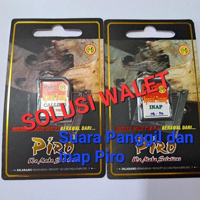 Paket Suara Walet Piro Suara Panggil dan Suara Inap Walet