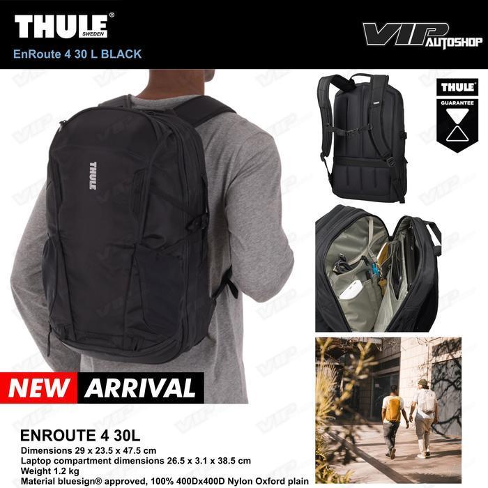 THULE Backpack EnRoute ENROUTE 4 Tas Laptop 15,6 Inch Ransel Camping Outdoor Original Sekolah Kuliah