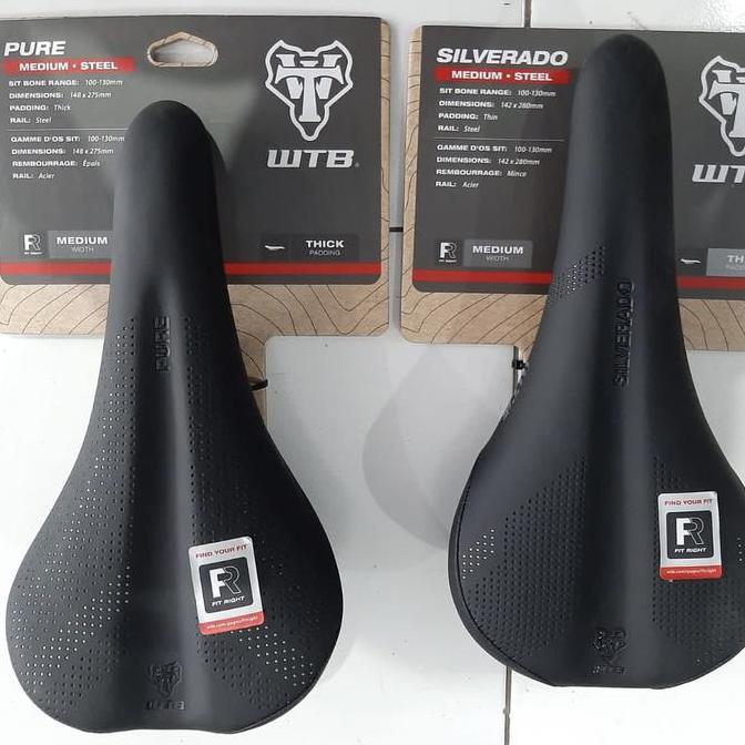 SADEL / SADDLE WTB PURE,SILVERADO SEPEDA gravel xc trail enduro lipat