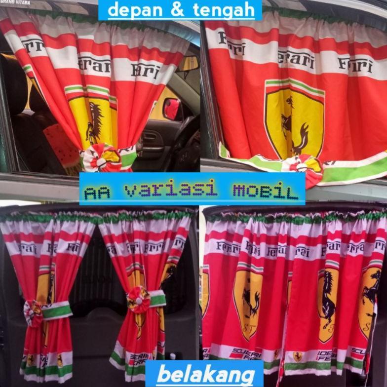 Kain gorden mobil minibus Avanza/ Xenia/ kj Inova/ sejenis