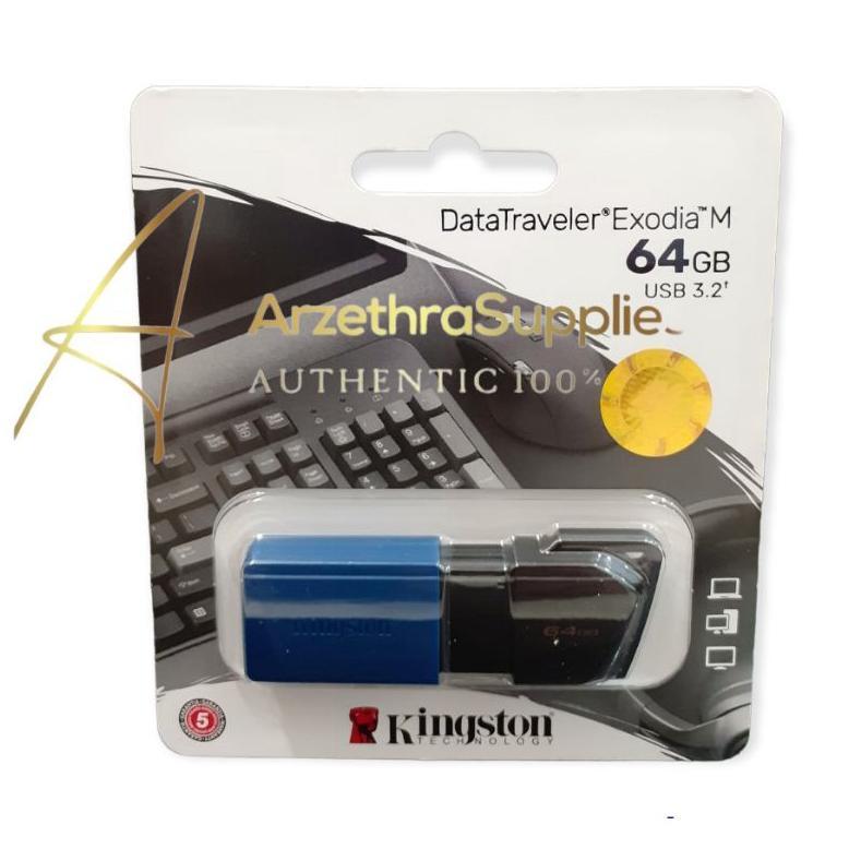 Flashdisk Kingston EXODIA M USB 3.2 64GB (Metrodata)