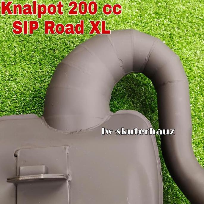 Knalpot Bigbox SIP Road XL by SIP Germany utk PX Excel 200 Terlaris