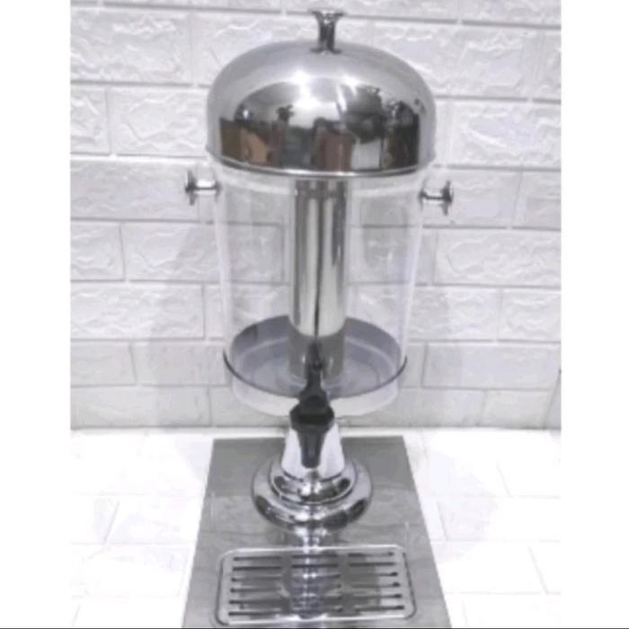 (Terbaru) Dispenser Double Juicer Hotel 16 Liter / Tower Water Tank Stainless 8 Liter Prasmanan / Wa