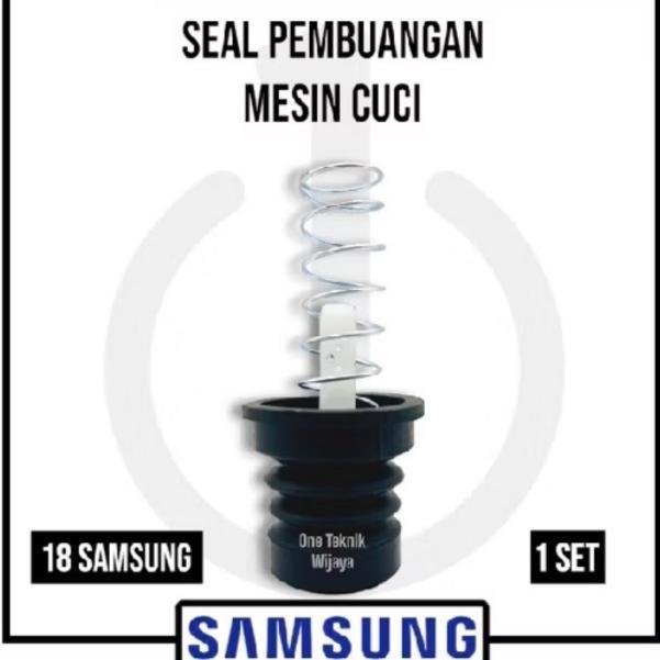 (Promo) Seal Klep Pembuangan Air Mesin Cuci Samsung 2 Tabung 1Set Per Tiang Bestseller