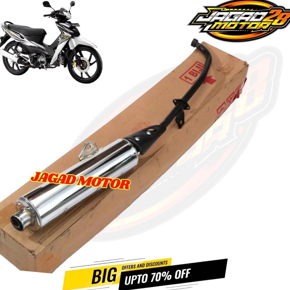 Cuci Gudang  Knalpot Standar Revo Lama Revo Lancip / Knalpot Motor Revo Lama Revo Lancip