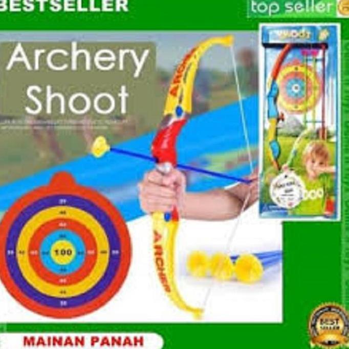 MAINAN MAIN PANAHAN ANAK BUSUR PANAH HIT TARGET ANAK PANAH BAGUS
