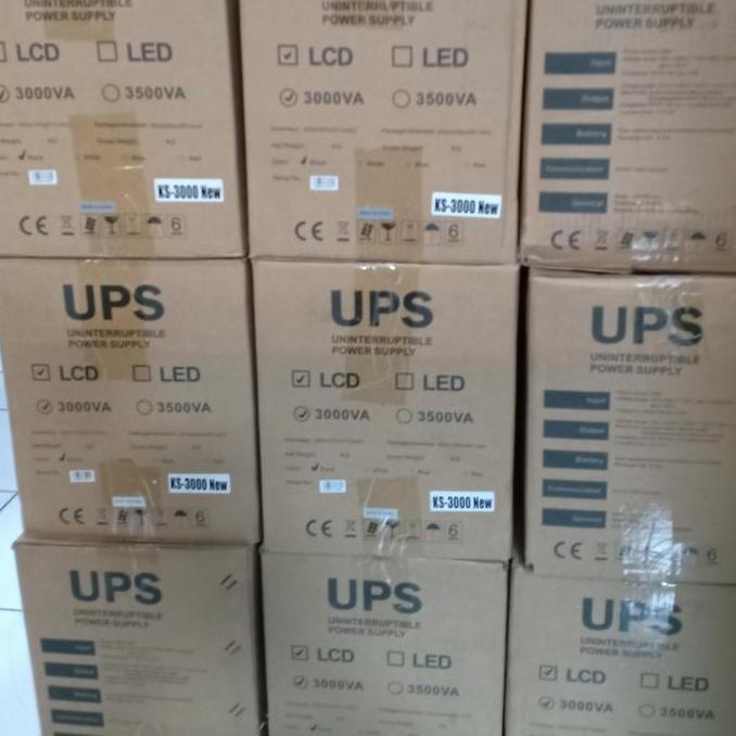 Pekan Diskon Ups Kenika Ks-3000 | 3000Va - 1800W With Lcd Display