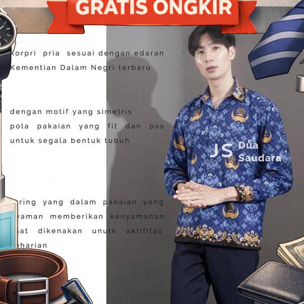Kemeja Korpri Pria / Baju Korpri Pria / Korpri Pria