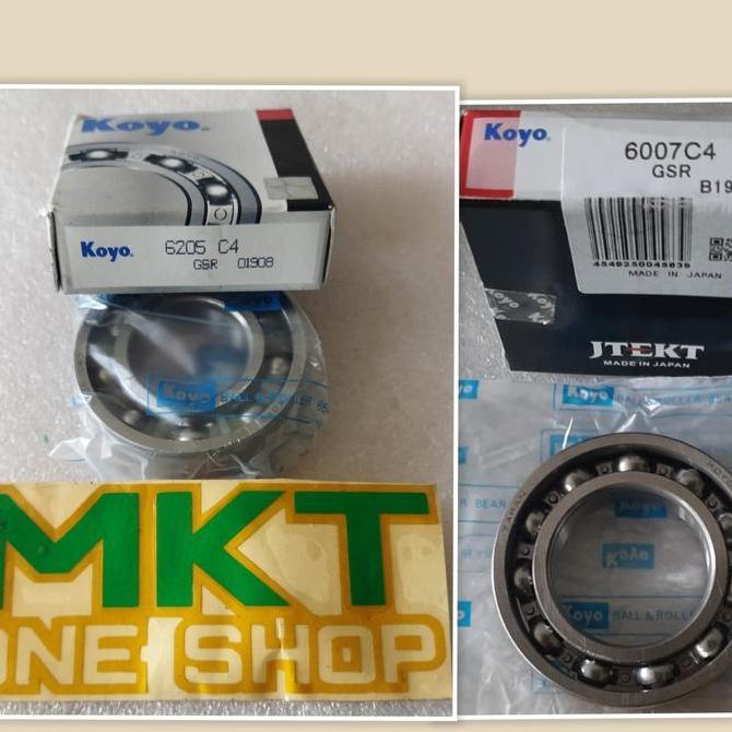 bearing kruk as koyo 6007+6205 c4,kruk as beat vario 110cc sma skyve