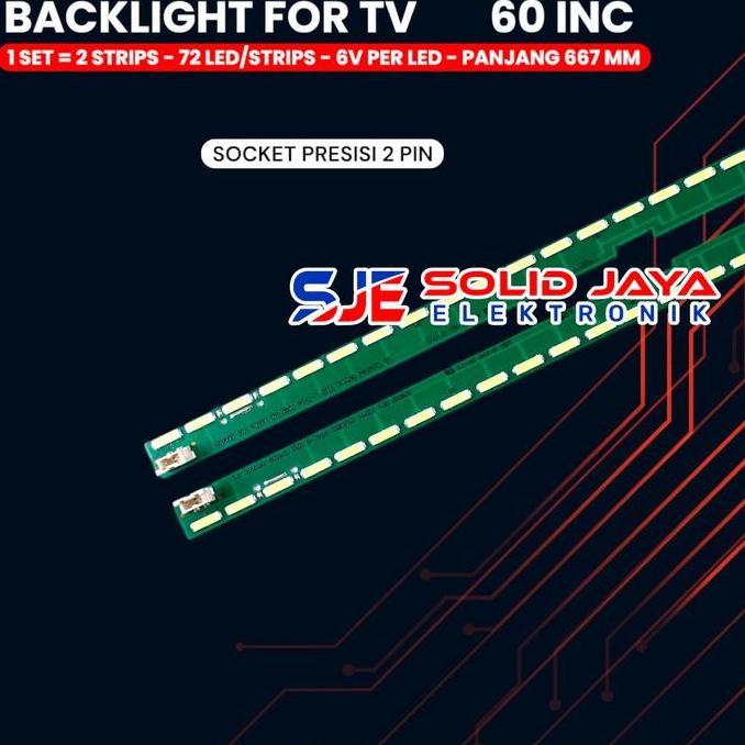 Backlight Led Tv 60 Inch 60Lf630 60Lx341 60Lx540 60Lf630T 60Lx341C 60Lx540T 60Lf 60Lx Lampu Bl 72K