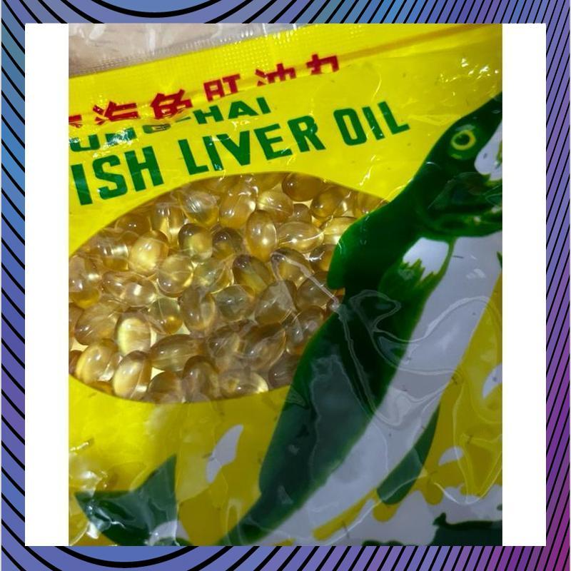 Promo Tung Hai Fish Liver Oil isi 500 Capsules (kemasan pabrik asli)  | Vitamin & Suplemen Minyak Ik