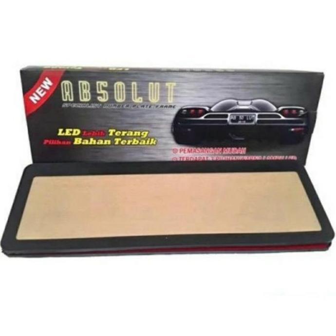 Cover Plat Nomor / Dudukan Plat Nomor Mobil Mika Acrylic BARU