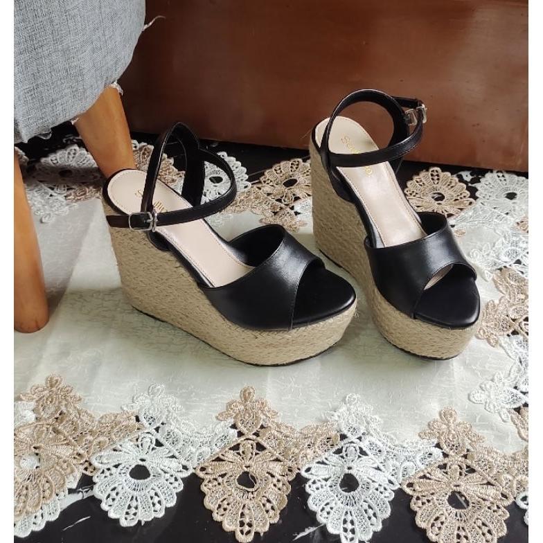 wedges 12cm tali
