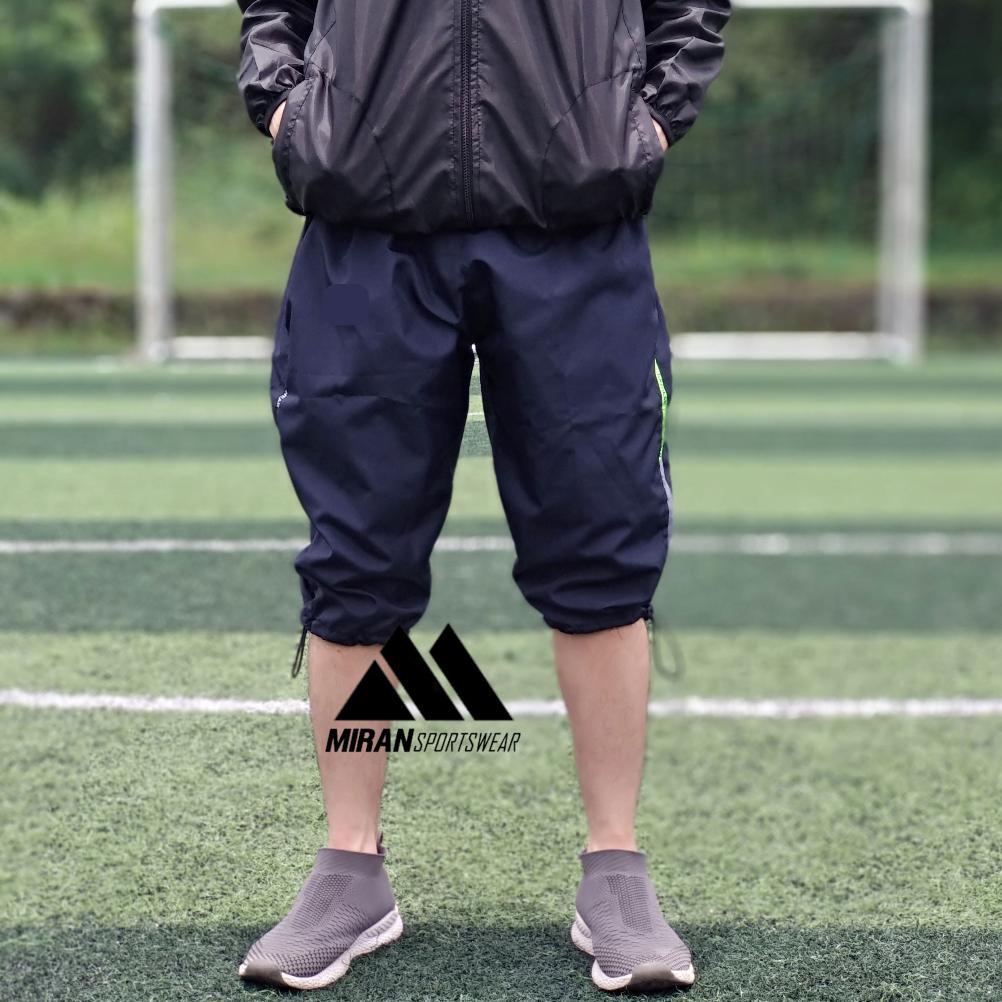 ORIGINAL CELANA PARASUT OLAHRAGA PRIA WANITA SONTOG 3/4 SELUTUT SAKU RESLETING CELANA TRAINING SPORT