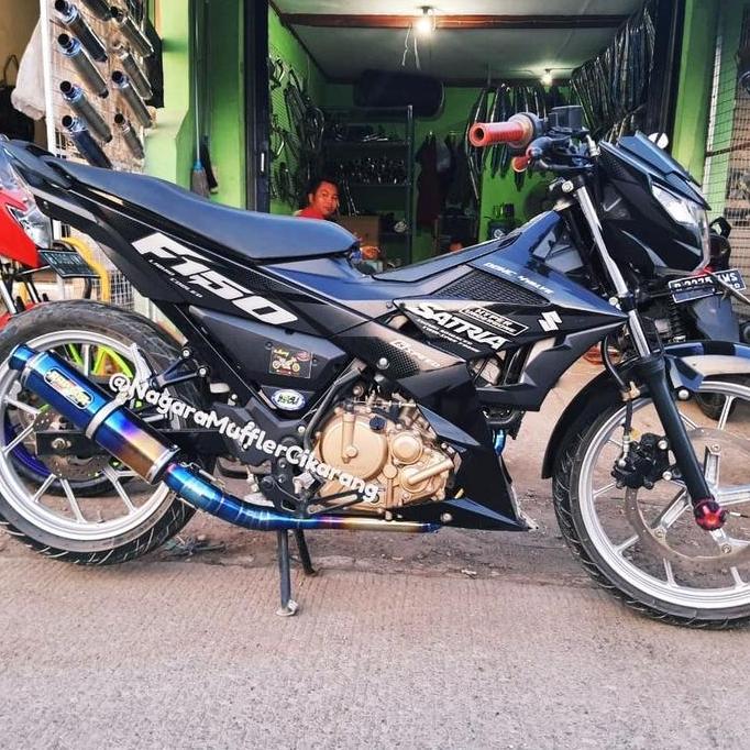 Knalpot Racing Raptor Bluemoon Satria Fu Fi Terlaris