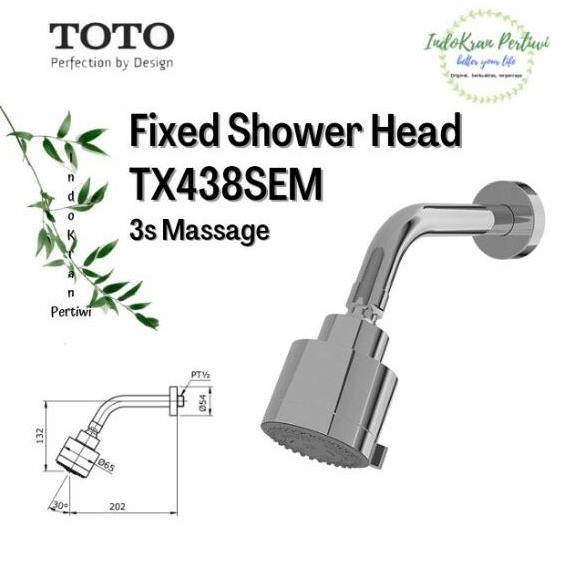 Shower Mandi TOTO TX438SEM type wall shower / Shower Mandi Tanam TOTO