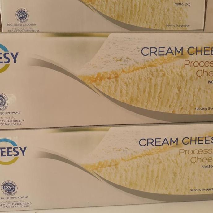 Milkking- Cream Cheese Cheesy 250 Gram. Cheesy