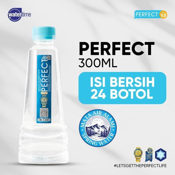 promo - perfect alkaline water 300 ml ph 9,5
