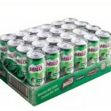 Milkking- Milo Kaleng Can 240Ml Susu Coklat 1 Dus / Karton Isi 24