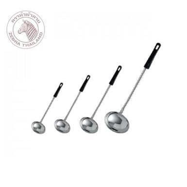 Terpopuler- Zebra Chinese Ladle 3 Bakelite Handle (105208) / Sendok Stainless