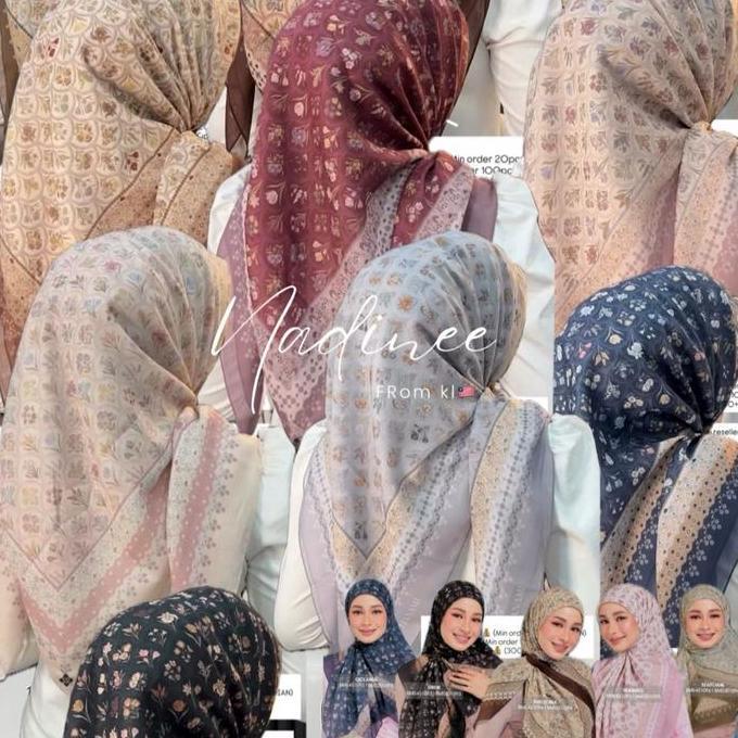 Terpopuler- Nadine Hanami Jilbab Segi Empat Malaysia