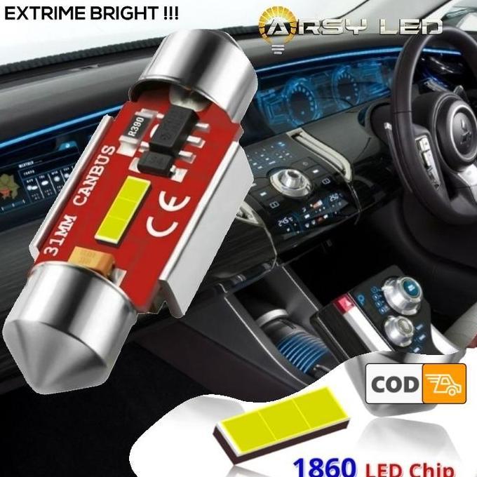 Bycle- Lampu Led Plafon Mobil Kabin 31 Mm Heatsink Mitsubishi Xpander