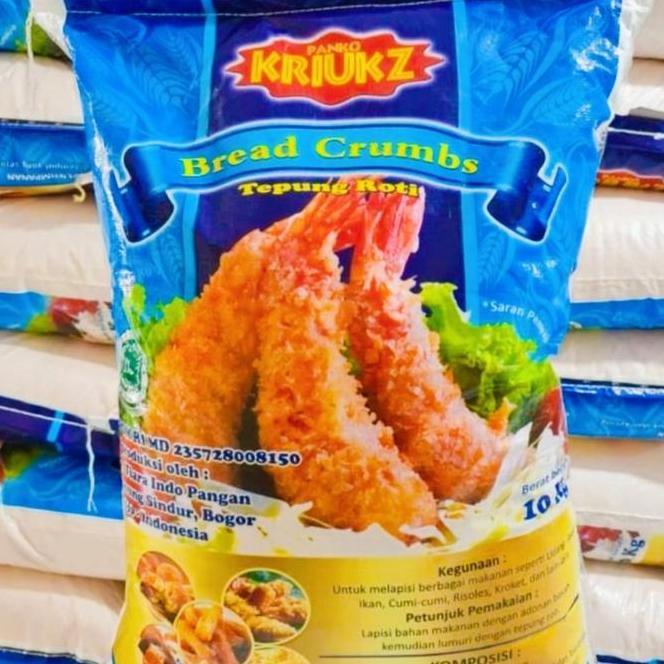 Tepung Roti Putih Panko Crispy 10 Kg