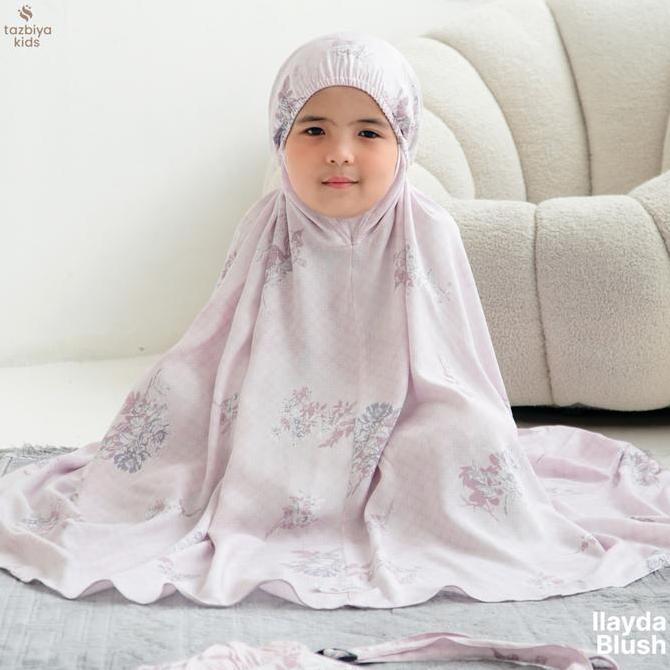 Tazbiya Mukena Anak Rayon Ilayda Series I Mukena Anak Motif Tk Sd Smp Mukena Anak 414 Tahun Mukena R