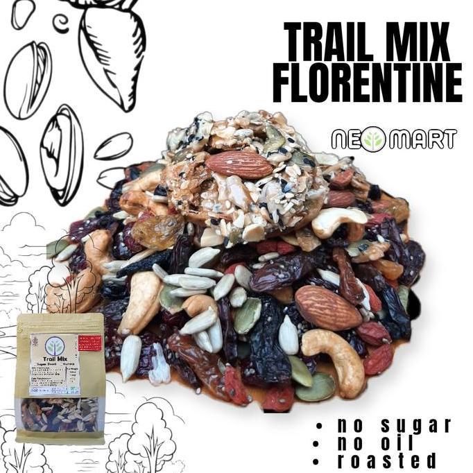 Trail Mix Florentine Neo 500 gram (Almond,sunflower,pumpkin,mente,chia seed,cranberry,dark raisin, F