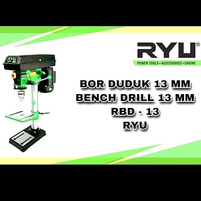 Mesin Bor Duduk 13mm 13 mm Bench Drill Tekiro RYU RBD 13