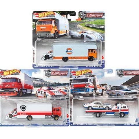 HOT WHEELS TEAM TRANSPORT Q 2022 SET ISI 3PCS