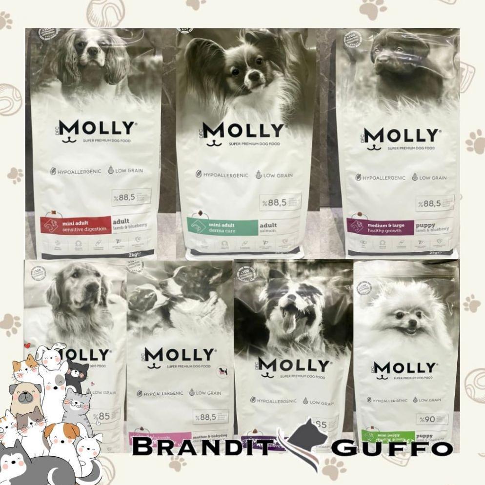 Molly dog food makanan anjing premium dog food makanan mini adult dog food dry dog food kibble dog f