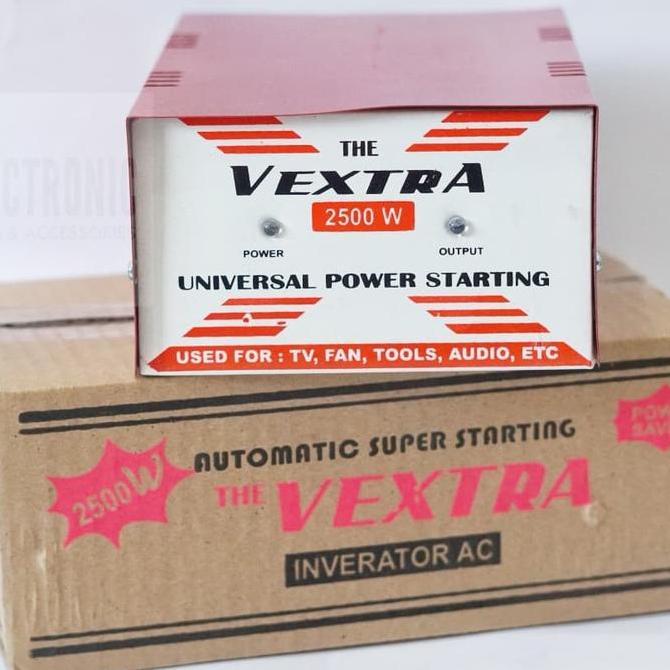 Listrikk- Slow Start Inverator Ac The Vextra 2500 Watt