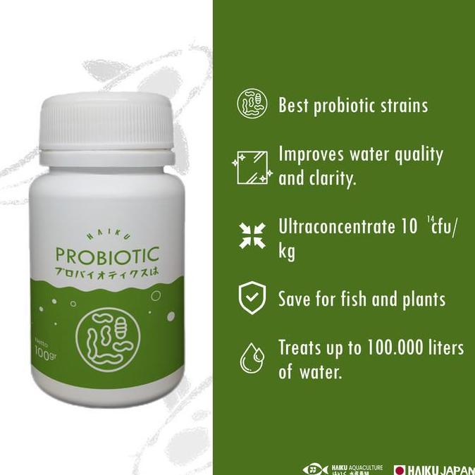 Blebeb- Haiku Probiotic - Bakteri Starter Kolam Koi Ikan Nitrobacter Haiku Probiotic Ultra Konsentra