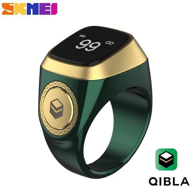 Grosir Cincin Tasbih Digital Kiblat Tasbih Smart Ring Bluetooth Connect Skmei S239