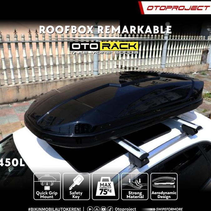 Promo Roof Box / Roofbox Otorack Remarkable 450L Diskon