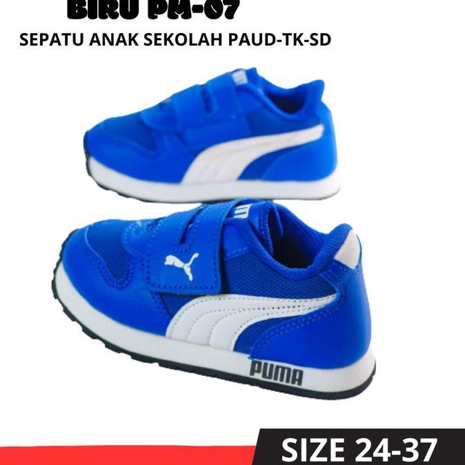 BEST SELLER / PREMIUM sepatu sneakers anak laki laki perempuan puma umur 1 2 3 4 5 6 7 tahun